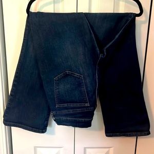 Banana Republic Skinny Bootcut Dark Denim